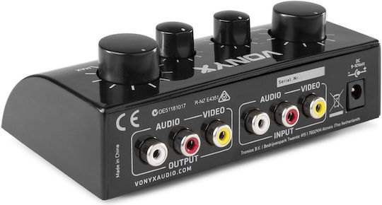 Vonyx Миксер Караоке AV430B 103.113 Черен