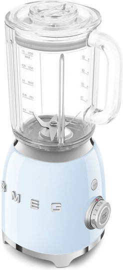 Smeg 50's Style Blender with Tritan Jug 1.5 L 800W Blue