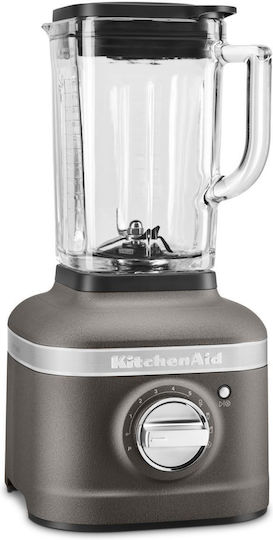 Kitchenaid K400 Artisan Μπλέντερ με Γυάλινη Κανάτα 1.4 lt 1200W Γκρι
