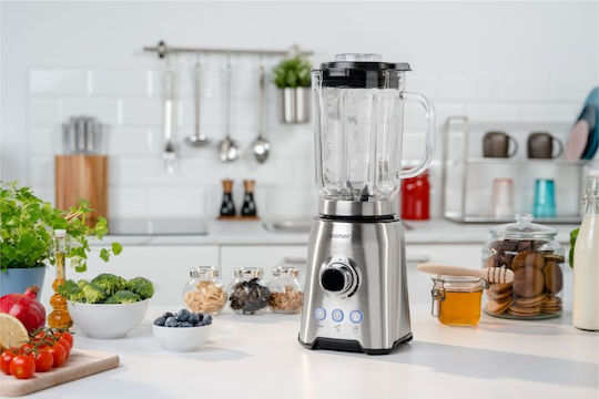 Zelmer ZSB4799 Μπλέντερ με Γυάλινη Κανάτα 1.75 lt 1200W Γκρι
