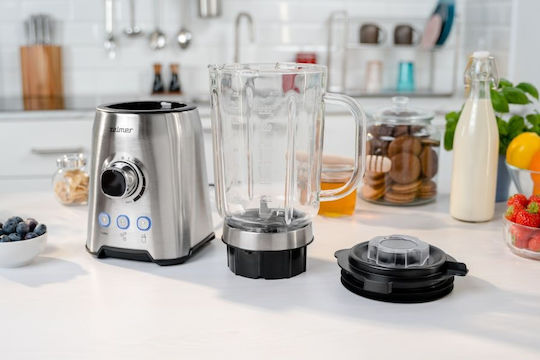 Zelmer ZSB4799 Μπλέντερ με Γυάλινη Κανάτα 1.75 lt 1200W Γκρι