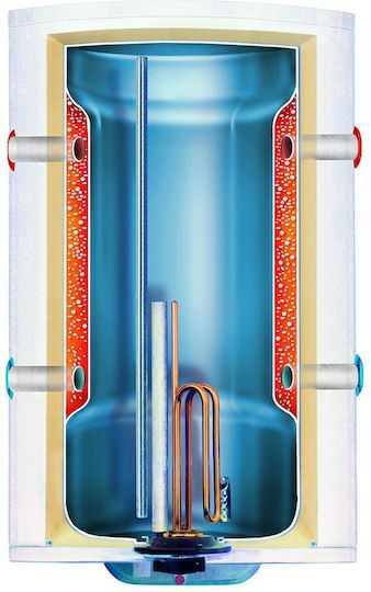 Bartec Super Glass Ηλεκτρομπόιλερ 80lt Glass Κάθετο 4kW