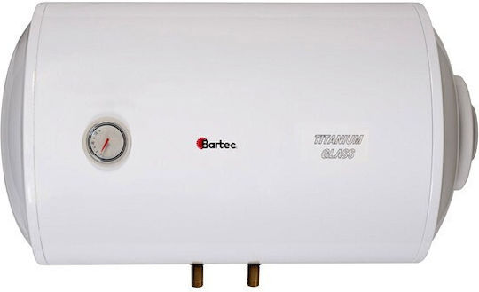 Bartec Super Glass Електрически бойлер 100лт Стъкло Хоризонтален 4кВт