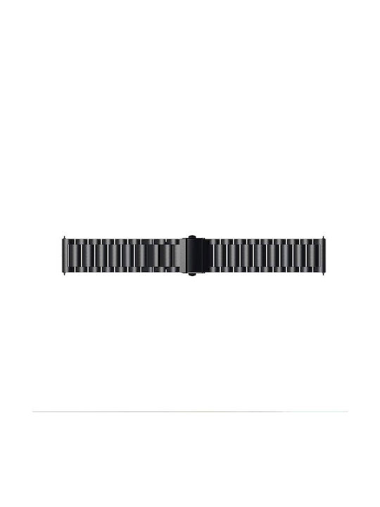 Techsuit Watchband W010 Strap Stainless Steel Gold (Samsung Galaxy Watch (46mm) / Watch 3 / Gear S3, Huawei Watch GT / GT 2 / GT 2e / GT 2 Pro / GT 3 (46 mm)) KF2313154
