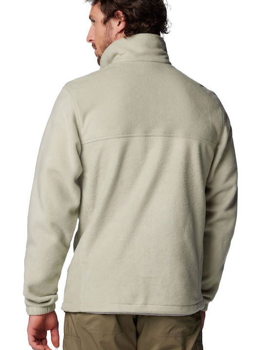 Columbia Steens Mountain Full Men's Fleece Cardigan with Zipper Khaki