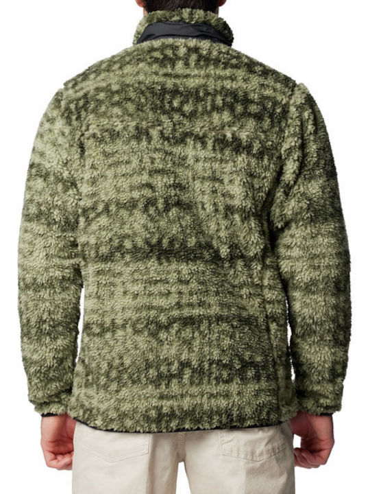 Winter Pass Ανδρική Ζακέτα Fleece Πράσινη