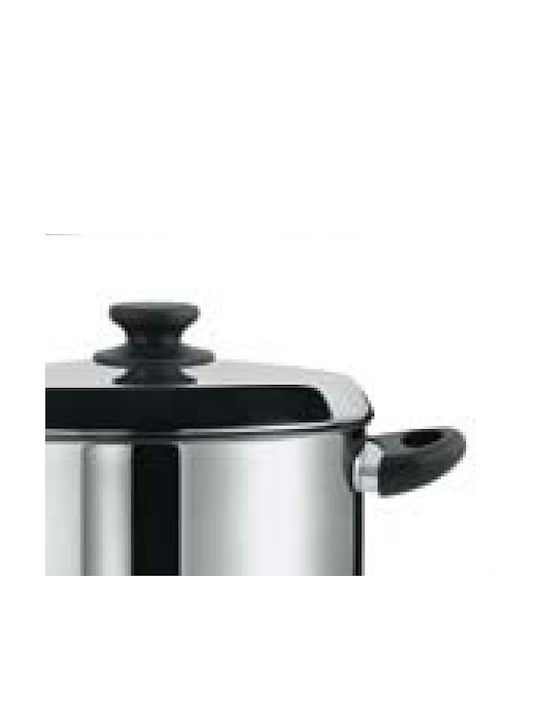 Pyramis Zeon Deep Stainless Steel Pot 4.2lt / 22cm
