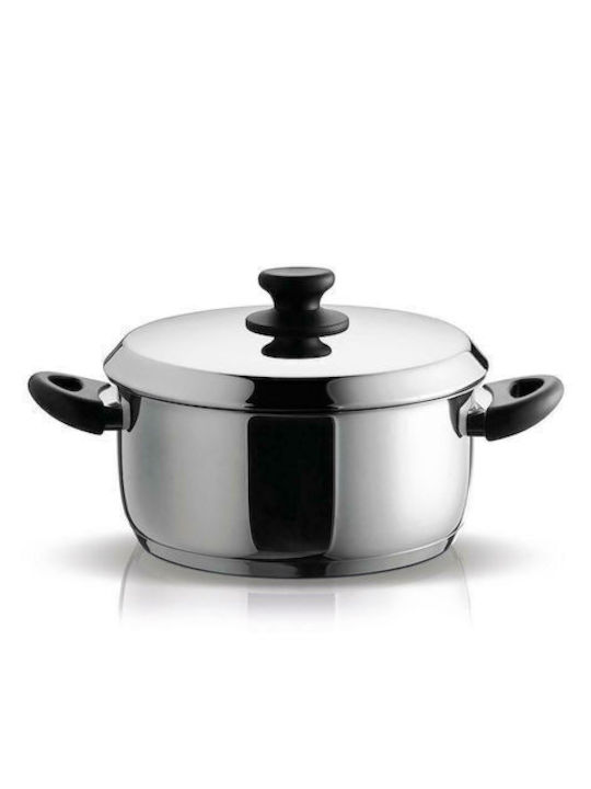 Pyramis Classic Βαθιά Ανοξείδωτη Κατσαρόλα 2.3lt / 18cm