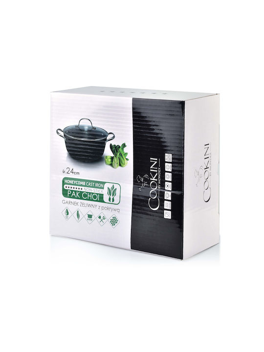 Lumarko Deep Pot made of Aluminum 3.7lt / 24cm