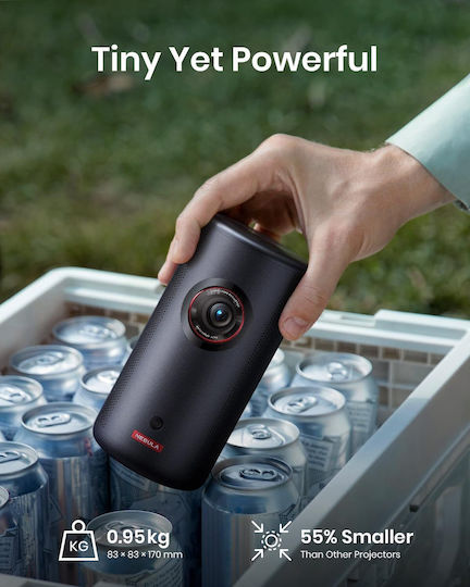 Nebula by Anker Capsule 3 D2426212 Mini Projector DLP Full HD Laser με Wi-Fi και Ενσωματωμένα Ηχεία