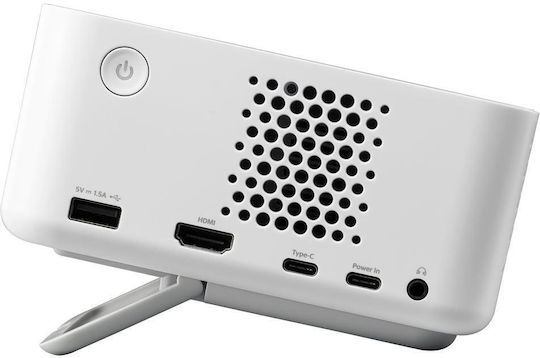 Optoma ML1080ST Projektor DLP Full HD Laser mit Eingebauten Lautsprechern Weiß