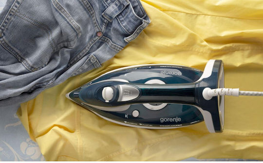 Gorenje Steam Iron 2800W with Ceramic Plate and Continuous Steam Supply 100g/min