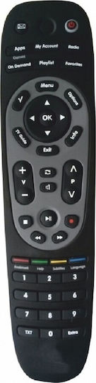 Astrasat Compatible Remote Control LOR183 for Τηλεοράσεις Nova