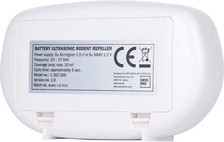 Swissinno Ultrasonic Ultraschallabwehrgerät Nagetiere
