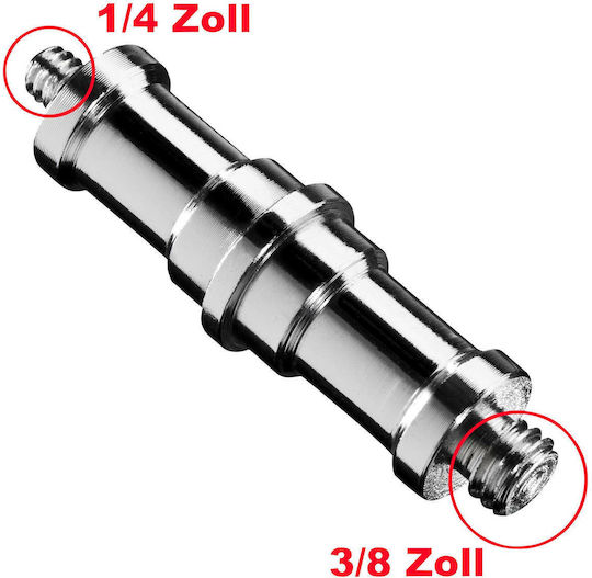Walimex Spigot 3/8 inch - 1/4 inch Accessory