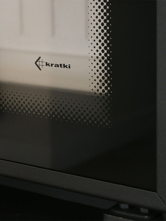 Kratki MBA PW 17 W Ενεργειακό Τζάκι Ξύλου Καλοριφέρ 17kW Ίσιο με Ανοιγόμενη Πόρτα Κλειστού Δοχείου