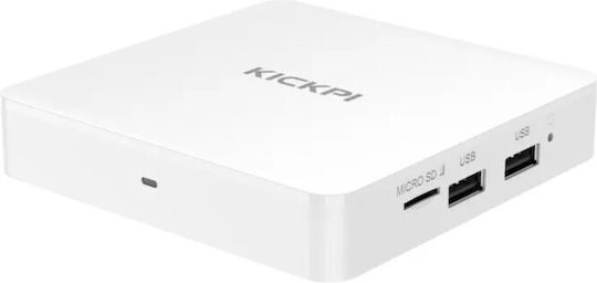 Zehnder TV Box KICKPI-KP1 4K UHD with WiFi USB 2.0 2GB RAM and 32GB Storage Space with Operating System Android 11.0 and Google Assistant