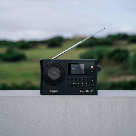 Sangean WFR-28 Φορητό Ραδιόφωνο με Bluetooth και USB Μαύρο