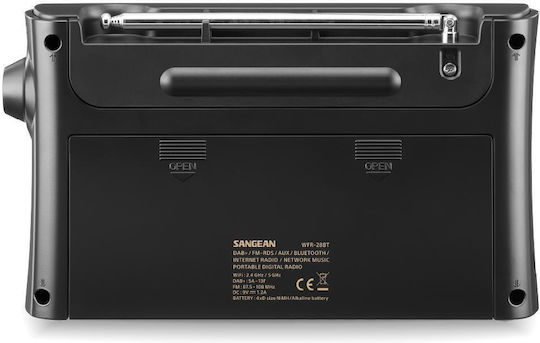Sangean WFR-28 cu Bluetooth și USB Negru | Skroutz Romania