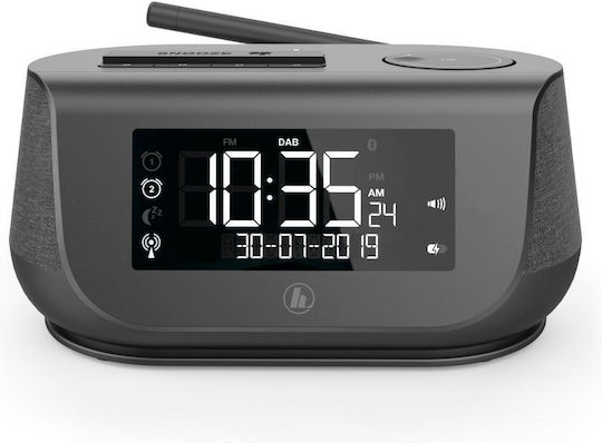 HAMA DR36SBT Επιτραπέζιο Ραδιόφωνο Μπαταρίας DAB+ με Bluetooth και USB Μαύρο