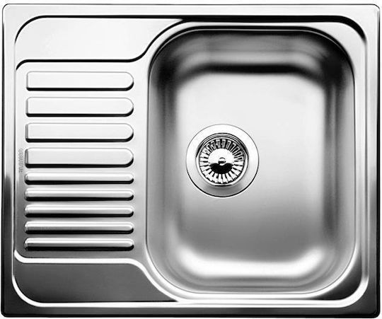 Blanco Tipo 45 S Mini Drop-In Кухненски Мивка Inox Дължина 60.5xШирина 50.5см Сребриста