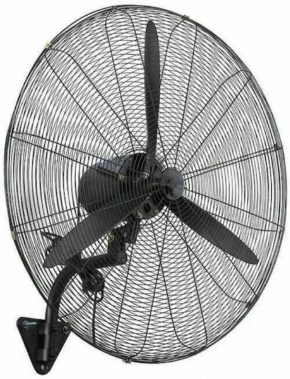 Ανεμιστήρας Τοίχου 150W Διαμέτρου 66cm Μαύρος