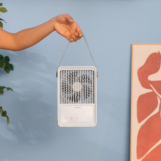 Cecotec EnergySilence 500 DeskChill Smart Mini Klimaanlagen & Ventilatoren Λευκά
