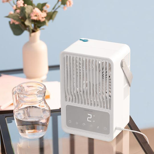 Cecotec EnergySilence 500 DeskChill Smart Mini Klimaanlagen & Ventilatoren Λευκά