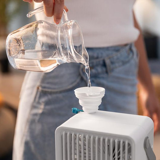 Cecotec EnergySilence 500 DeskChill Smart Mini Klimaanlagen & Ventilatoren Λευκά