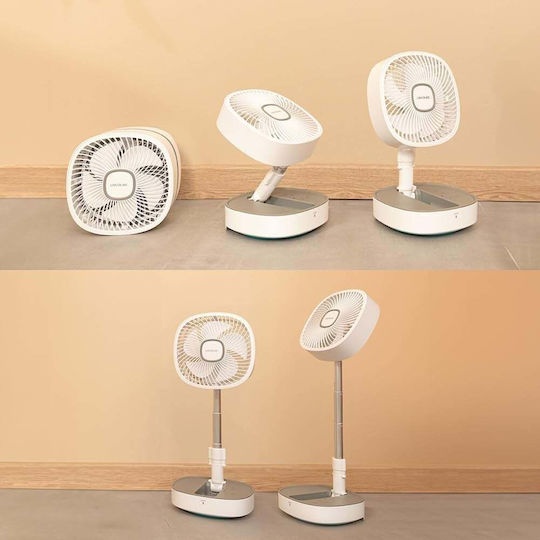 Cecotec EnergySilence 1000 Πολυμορφικός Ανεμιστήρας 40W Διαμέτρου 25cm Λευκός