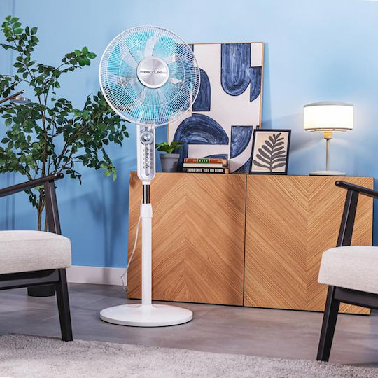 Cecotec EnergySilence 610 Max Flow Ανεμιστήρας Ορθοστάτης 70W Λευκός