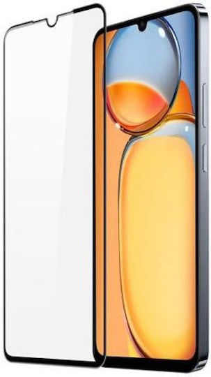 Dux Ducis 5g Vollflächig gehärtetes Glas Schwarz (Redmi 13C / Poco C65 4G)
