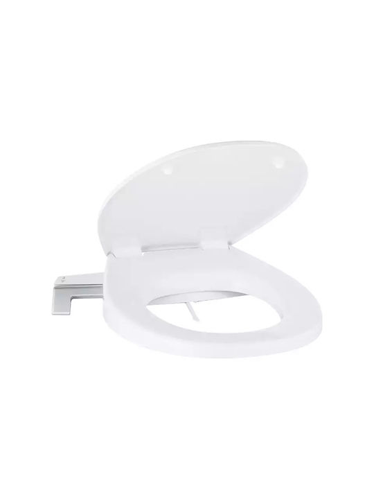 Grohe Bidet Plastic Toilet Seat Alpine White Bau Ceramic 46.9cm