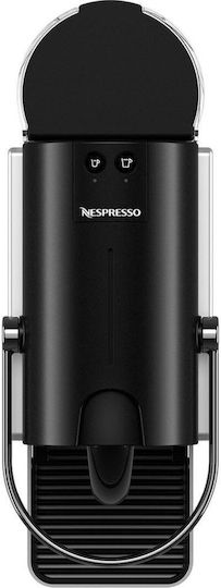 De'Longhi Pixie Kapsel-Kaffeemaschine Nespresso Druck 19bar mit Milchaufschäumer Silber