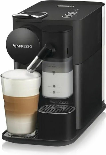 De'Longhi Lattissima One Pod Coffee Machine Nespresso Pressure 19bar with Milk Frother Black