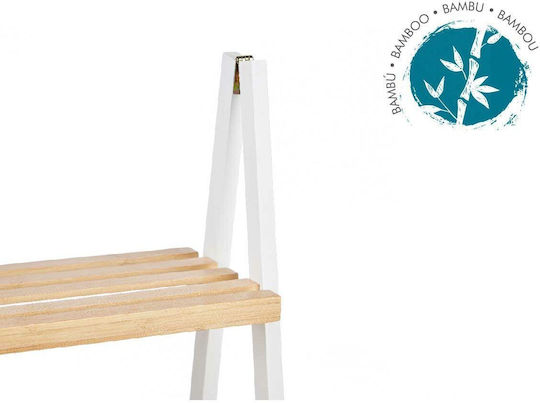 CMSpa Επιτοίχια Ραφιέρα Μπάνιου Ξύλινη 40.3x30x30cm Μπλε
