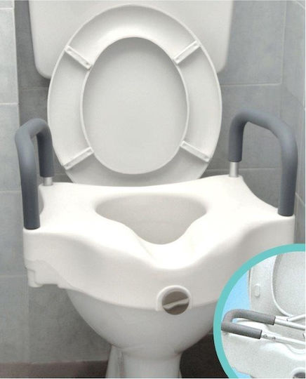 Alfacare AC-531α Toilet Riser with Arms 12.5 cm 1 piece