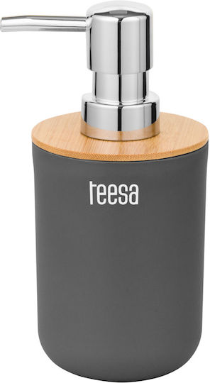 Teesa Teesa Badezimmerzubehör-Set Kunststoff Schwarz 6 Stück