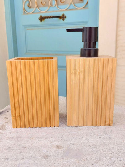 Holz Badzubehör-Set 2 Stück