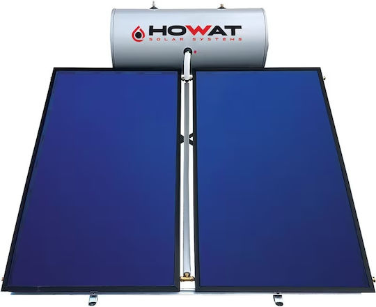 Howat Max Ηλιακός Θερμοσίφωνας 200 λίτρων Glass Τριπλής Ενέργειας με 4τ.μ. Συλλέκτη