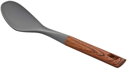 Estia Lingură Joasă De Lemn Gri Pentru Ragu 33cm STONE