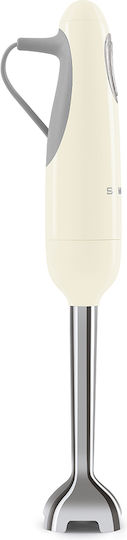 Smeg 50's Style Hand Blender With Inox Rod 700W Beige