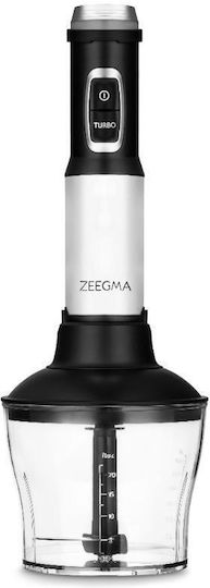 Zeegma Шейкър за ръце с неръждаема стоманена пръчка 1500W Сребрист