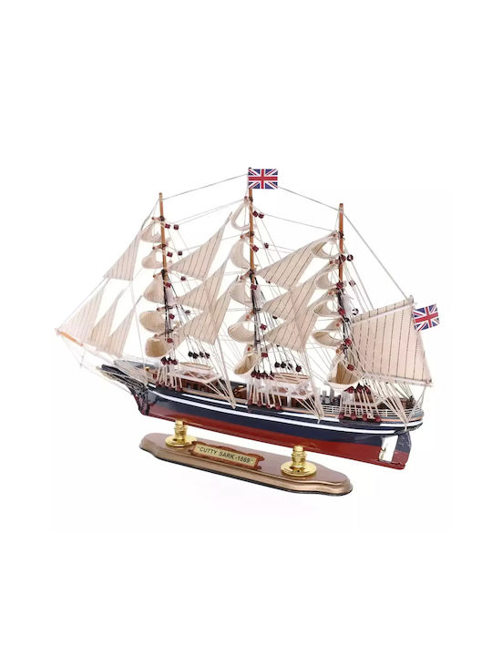 Navă Decorativă din Lemn Cutty Sark 52cm