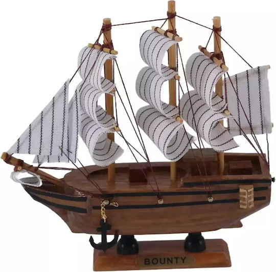 Nava Decorativă din Lemn Bounty 16cm