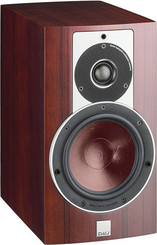 Dali Rubicon 2 Ζεύγος Ηχείων Hi-Fi Βιβλιοθήκης 150W 2 Δρόμων Π19.5xΒ33.5xΥ35εκ. Καφέ