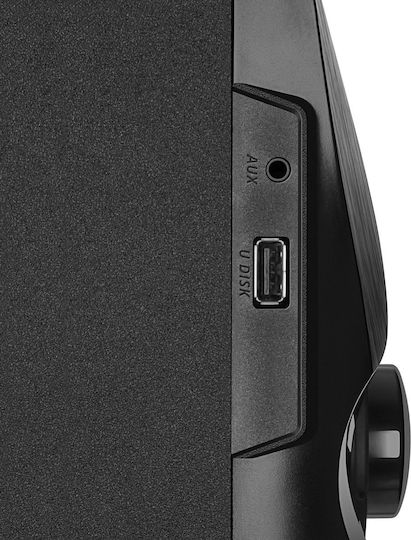 Sven Ηχοσύστημα 2.1 MS-315 SV-020880 με Digital Media Player και Bluetooth Μαύρο