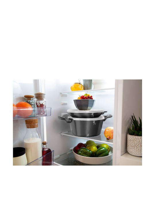 Berlinger Haus Cookware Set of Aluminum with Stone Coating Carbon Pro 22pcs