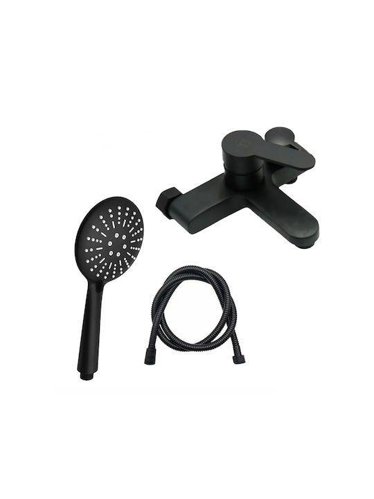 SKY21M-12 Mixing Bathtub Shower Faucet Complete Set Black