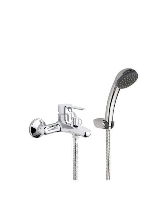 Paini Pilota Mischung Bade- / Duscharmatur Badewanne Komplettes Set Silber Paini Pilota Mischung Bade- / Duscharmatur Badewanne Komplettes Set Silber